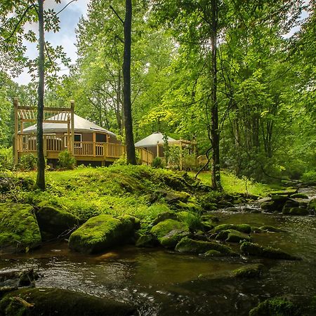 Lake Nantahala-Smoky Mountain Cabins Aquone Bagian luar foto