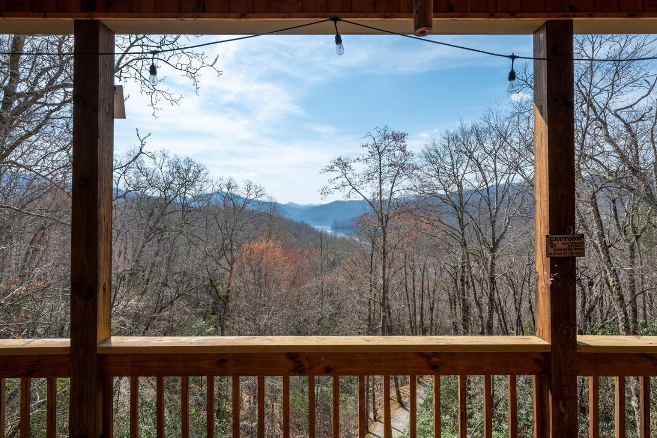 Lake Nantahala-Smoky Mountain Cabins Aquone Bagian luar foto