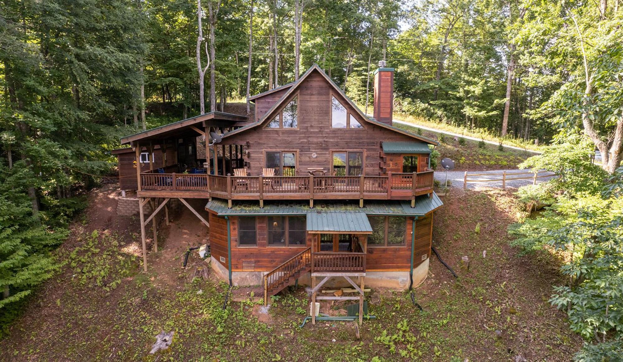 Lake Nantahala-Smoky Mountain Cabins Aquone Bagian luar foto