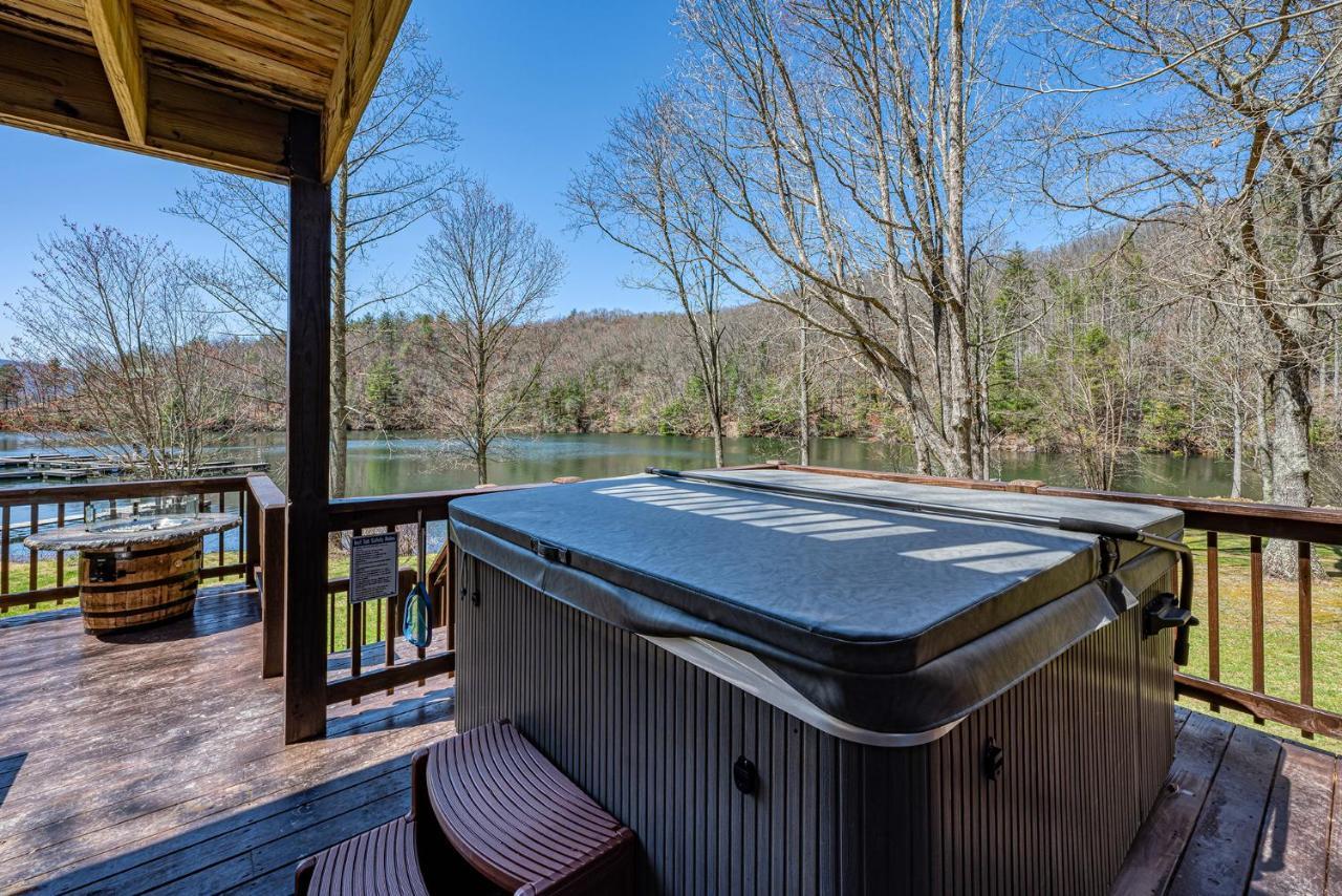 Lake Nantahala-Smoky Mountain Cabins Aquone Bagian luar foto