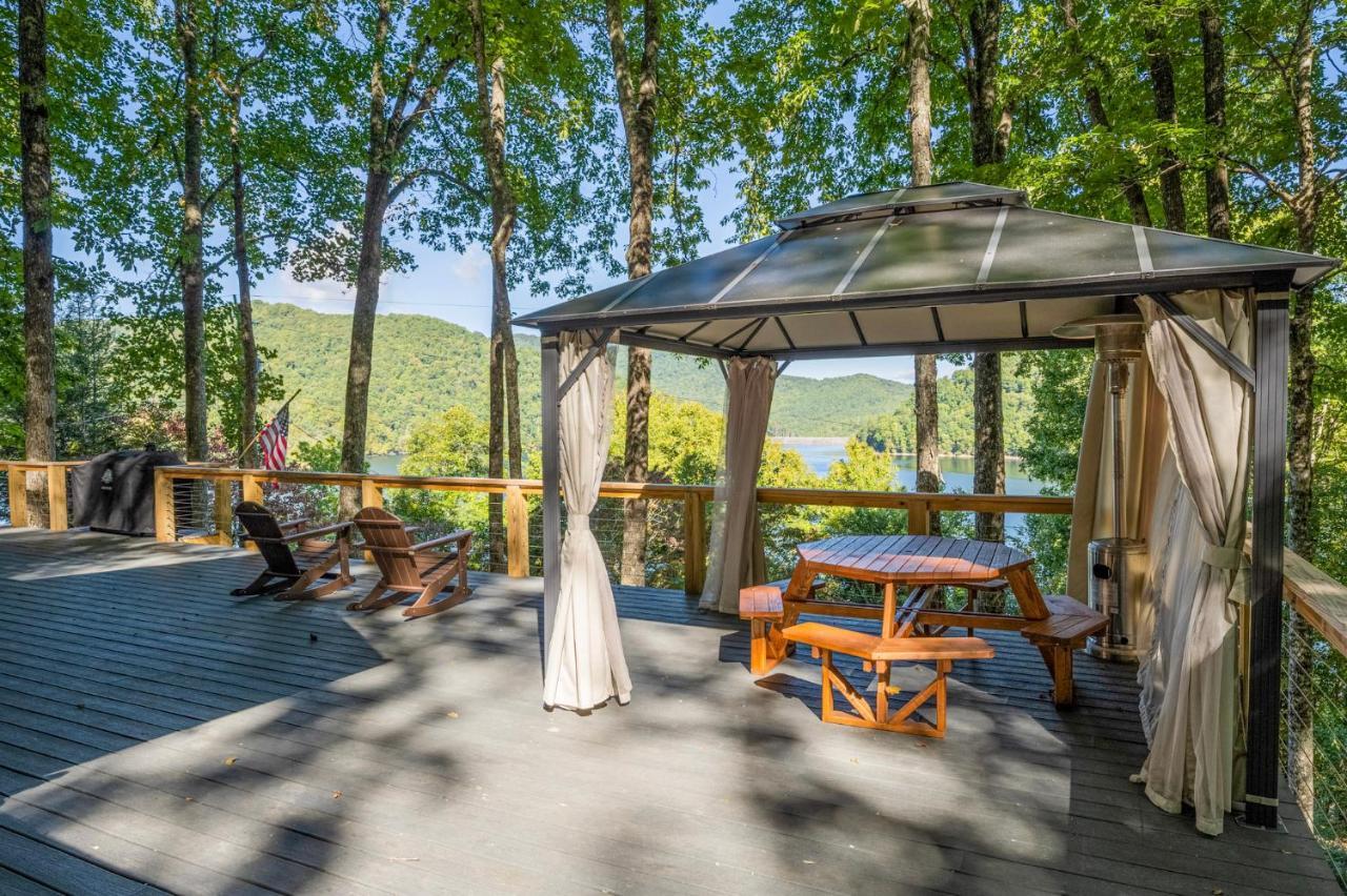 Lake Nantahala-Smoky Mountain Cabins Aquone Bagian luar foto